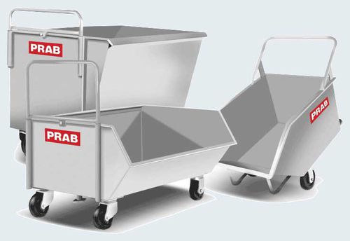 Wagen für Materialumschlag - LL series  - PRAB - für hohe Belastungen / mit Lenkrolle / für Industrieanwendungen