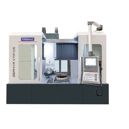 CNC-Bearbeitungszentrum / 5-Achs - ZEPHYR VTR 0.6 - Promac S.r.l. - 4-Achs / vertikal / mit feststehendem Portal