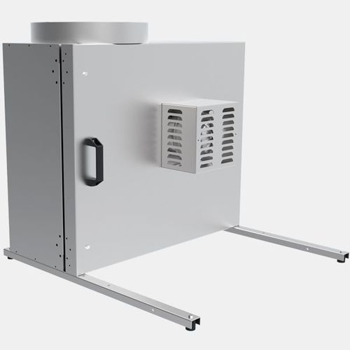 Bodenstehender Ventilator - KBA - Rosenberg Ventilatoren GmbH - Zentrifugal / Ablauf / galvanisiertem Stahl