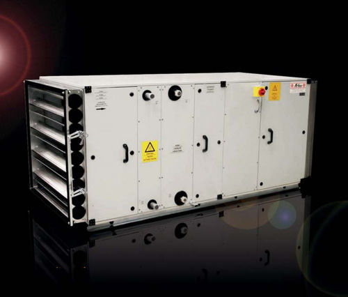 Horizontale Luftaufbereitungszentrale - Airbox F40 - Rosenberg Ventilatoren GmbH - mit Abwärmenutzung