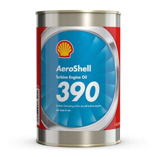 Öl für Turbine - AeroShell 390 - Shell Lubricants - Schmier / Synthetik / für Flugzeugmotoren