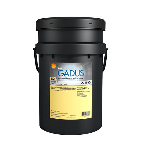 Schmierfett - Gadus S2 V220AC 2 - Shell Lubricants - Mehrzweck / Lithium-Kalzium / für Getriebe