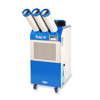 Bodenstehende Klimaanlage - WPC-6000 - Weltem - für Kanaleinbau / Industrie / mobil