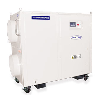 Bodenstehende Klimaanlage - WPC-18003 - Weltem - für Kanaleinbau / Industrie / Außenbereich