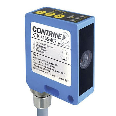Rechteckiger Kontrasttaster - KTK-4155-407 - CONTRINEX - LED / Analog / IP67