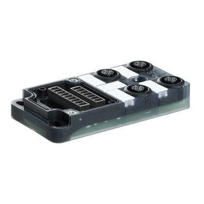 Kompakte Box - V12-54PB-000-NYN - CONTRINEX - rechteckig / aus PA / Metalldraht
