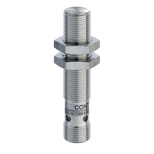 Induktiver Näherungssensor - IDWE-M12MM-NMS-A0 - CONTRINEX - zylinderförmig / M12 / IO-Link