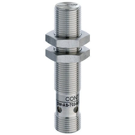 Induktiver Näherungssensor - DW-AS-701-M12-673 - CONTRINEX - zylinderförmig / M12 / NPN