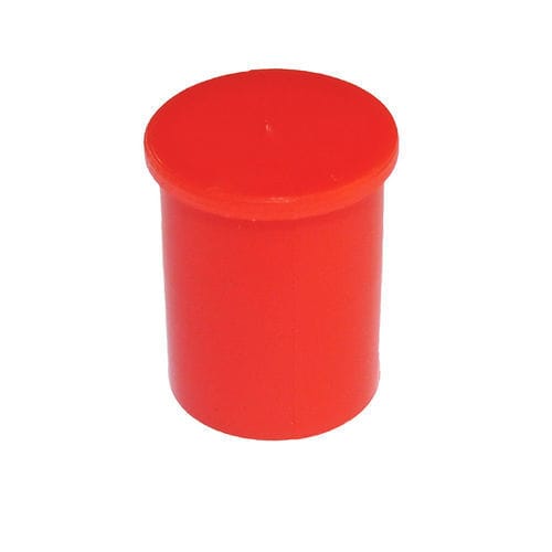 Runde Kappe - CAPR series - PANOZZO Srl - Polyethylen mit niedriger Dichte (LDPE) / Flansch / Flachkopf