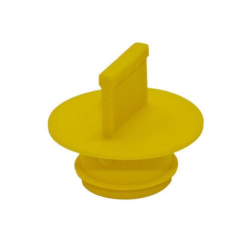 Stopfen mit Schutzlasche - TTI series - PANOZZO Srl - rund / Gewinde / EVA