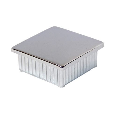Quadratische Endkappe - QABS series - PANOZZO Srl - gewindelos / ABS / Chrom