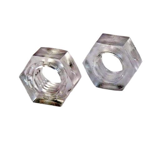 Sechseckige Mutter - DETM series - PANOZZO Srl - Polycarbonat / Gewinde