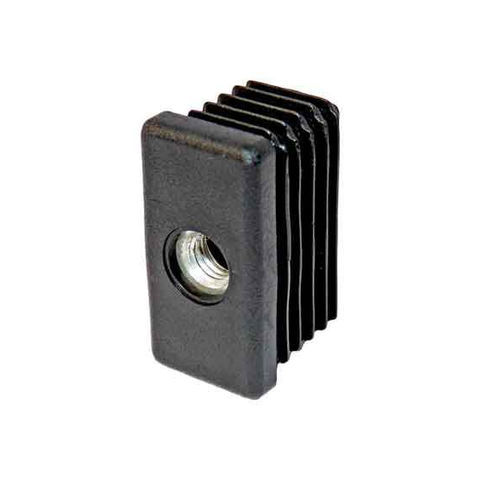 Gewinde-Endkappe - ILRFA series - PANOZZO Srl - rechteckig / Metall / Kunststoff