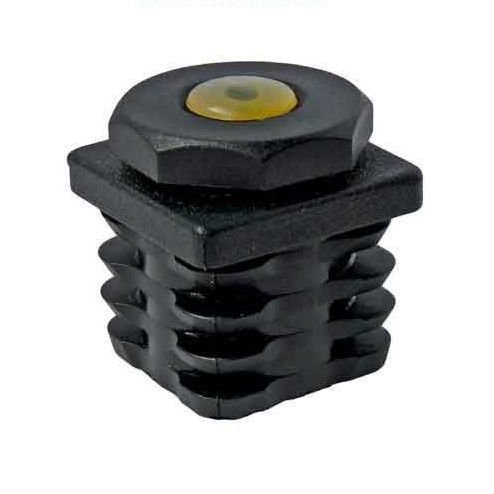 Gewinde-Endkappe - PRQA series - PANOZZO Srl - quadratisch / Nylon