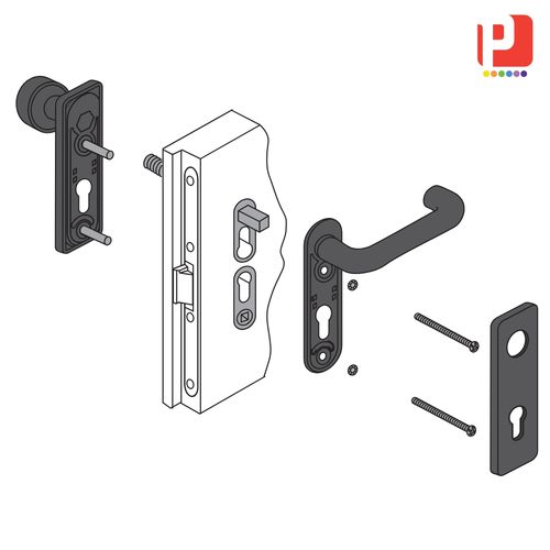Rohrförmiger Griff - MANTF6 series - PANOZZO Srl - Polypropylen