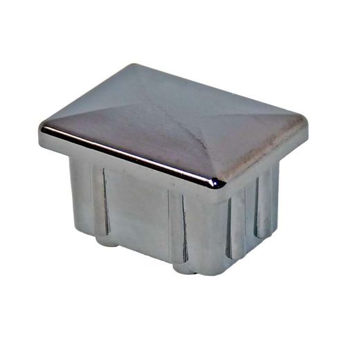 Rechteckige Endkappe - RCNABS series - PANOZZO Srl - gewindelos / ABS / Chrom