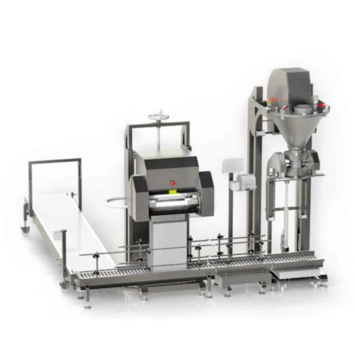 Verpackungsanlage für die Lebensmittelindustrie - Bernhardt - für die Pharmaindustrie / für Kosmetik / für Säcke