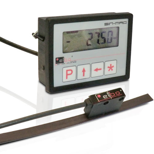 LCD-Display - S1nMAG - Elbo - Eredi Bassi Araldo sas - Position / RS-232 / batteriebetrieben