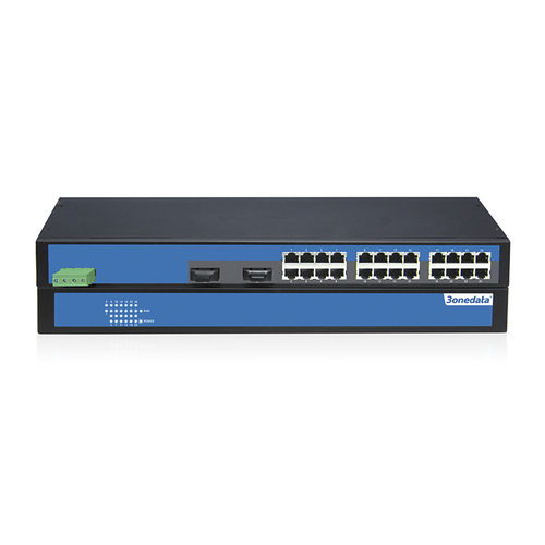Ethernet-Switch / unmanaged - ES1026-2F - 3onedata Co.,Ltd. - 26 Ports / Netzwerkschicht 2 / LWL