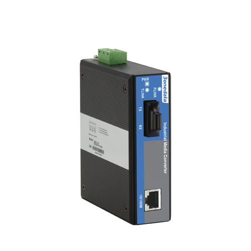 Medienwandler - IMC101B-F - 3onedata Co.,Ltd. - Ethernet / für DIN-Schiene