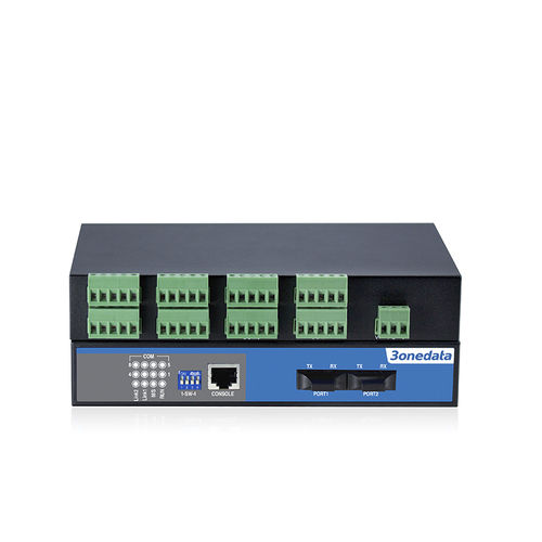 Signalwandler - IMF208 - 3onedata Co.,Ltd. - Kommunikation / RS-485 zu Glasfaser / für automatische Kontrolle