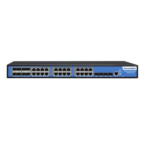 Ethernet-Switch / managed - ICS5028G-4XGS-8GC - 3onedata Co.,Ltd. - 28 Ports / Gigabit-Ethernet / Netzwerkschicht 3