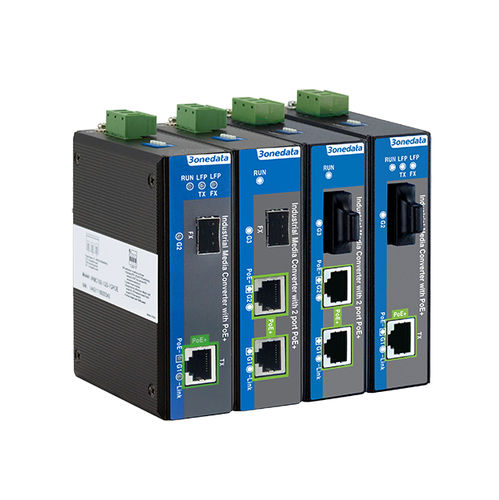 PoE-Wandler - IPMC100 Series - 3onedata Co.,Ltd. - Medien / Gigabyte Medium / Gigabit-Ethernet