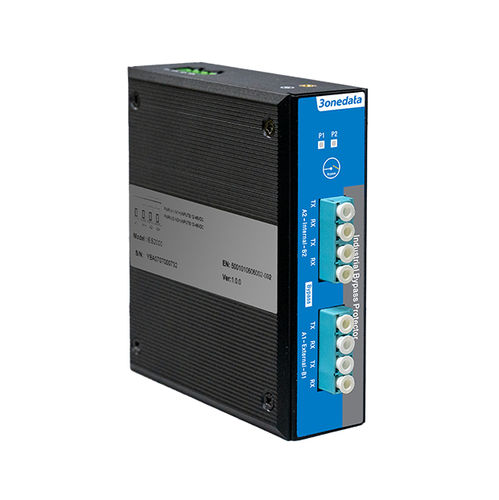 LWL-Wandler - IES2000-2BP-SS-LC-2P48 - 3onedata Co.,Ltd. - für Lichtwellenleiternetz / für DIN-Schiene / Industrie
