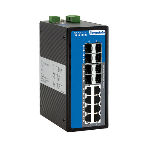 Ethernet-Switch / managed - IES6316 Series - 3onedata Co.,Ltd. - 16 Ports / Gigabit-Ethernet / Netzwerkschicht 2