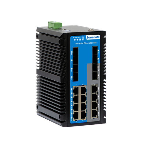 Ethernet-Switch / managed - ICS6420 Series - 3onedata Co.,Ltd. - 20 Ports / Gigabit-Ethernet / Netzwerkschicht 3
