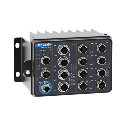 Ethernet-Switch / EN50155 - TNS5800D Series - 3onedata Co.,Ltd. - managed / 12 Ports / 20 Ports