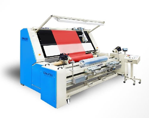 Spannungslose Schaumaschine - INSPACK COMPACT - Comatex Textile Machinery - Rollreffanlage