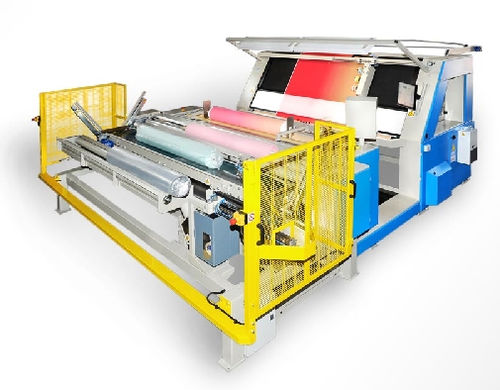 Schaumaschine für Stretchgewebe - INSPACK LINE ZERO - Comatex Textile Machinery - spannungslos / Rollreffanlage