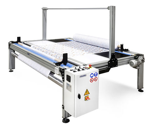 Gewebe-Wickler - AR PP 02 XL - Comatex Textile Machinery - für Muster / mit Messmaschine / automatisch