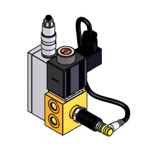 Proportionaler Druckregler - D466 - IMF - Membran / Messing / Industrie