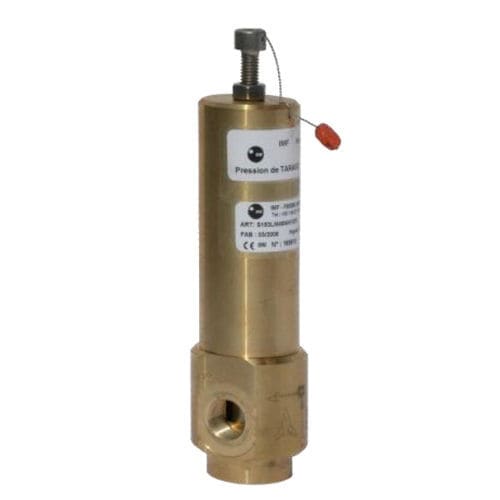 Gassicherheitsventil - S153 - IMF - Flusskontrolle / Edelstahl / Messing