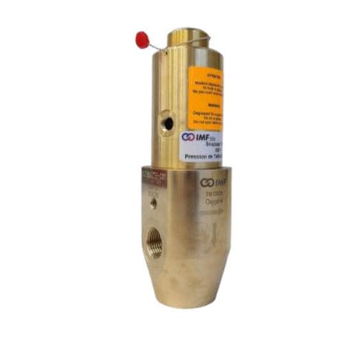 Gassicherheitsventil - S970 - IMF - BSP / Flusskontrolle / Messing