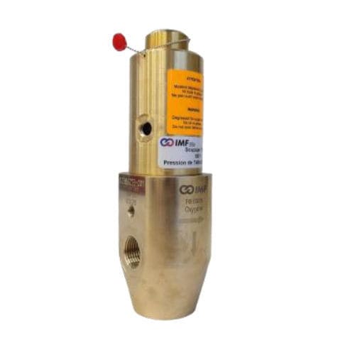 Gassicherheitsventil - S971 - IMF - BSP / Flusskontrolle / Messing