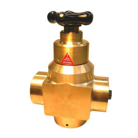Stop-Ventil - R084 - IMF - Membran / manuell / für Gas