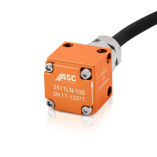Einachs-Beschleunigungsmesser - ASC 3511LN - ASC - kapazitiv / MEMS / kompakt
