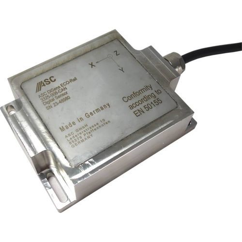 1-Achs-Beschleunigungsmesser - ASC DiSens® ECO-Rail-3325 - ASC - kapazitiv / MEMS / digital