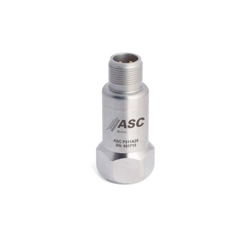 1-Achs-Beschleunigungsmesser - ASC P311A25 - ASC - piezoelektrisch / IEPE / elektrisch