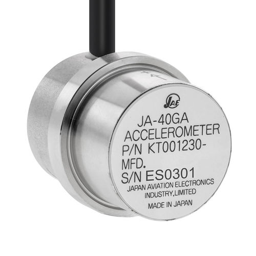 1-Achs-Beschleunigungsmesser - JA-40GA - ASC - piezoelektrisch / analog / mit Stromausgang