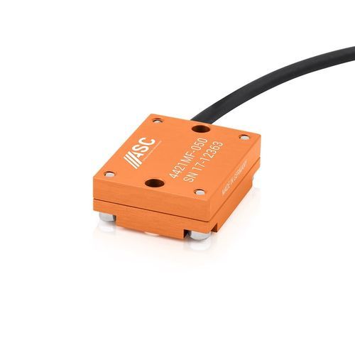 Unilaxialer Beschleunigungsmesser - ASC 4421MF - ASC - MEMS / kapazitiv / flach