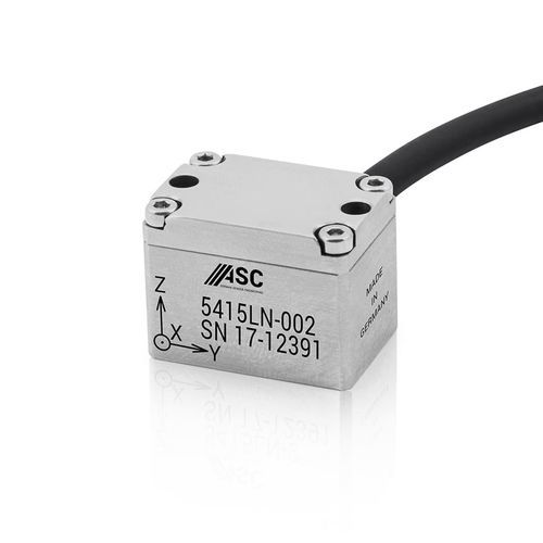 Dreiachsiger Beschleunigungsmesser - ASC 5415LN - ASC - kapazitiv / MEMS / geräuscharm