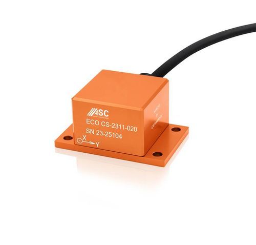 2-achsiger Beschleunigungsmesser - ASC ECO CS-2311 - ASC - MEMS / kapazitiv / Industrie