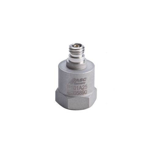 Unilaxialer Beschleunigungsmesser - ASC P101A25 - ASC - piezoelektrisch / IEPE / für Automobilanwendungen