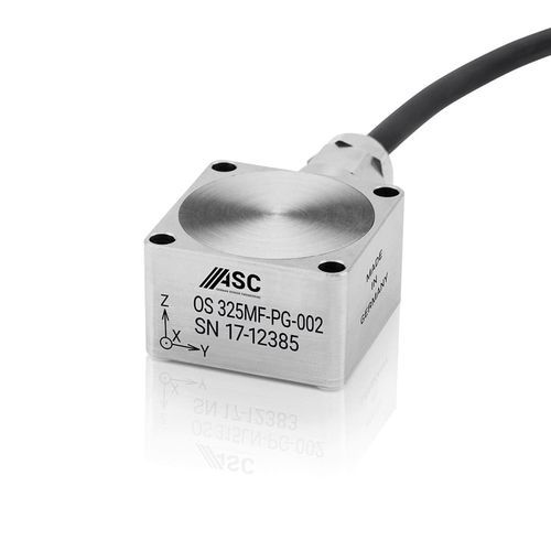 Dreiachsiger Beschleunigungsmesser - ASC OS-325MF-PG - ASC - MEMS / kapazitiv / hermetisch dicht