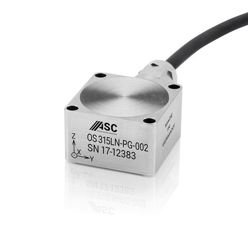 Dreiachsiger Beschleunigungsmesser - ASC OS-315LN-PG - ASC - MEMS / kapazitiv / hermetisch dicht