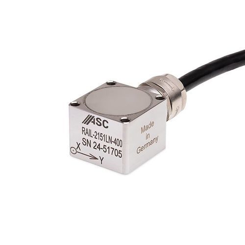 2-achsiger Beschleunigungsmesser - ASC RAIL-2151LN - ASC - kapazitiv / MEMS / IP68
